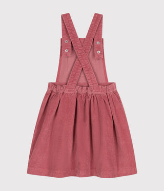 Girls' Corduroy Dungaree Dress