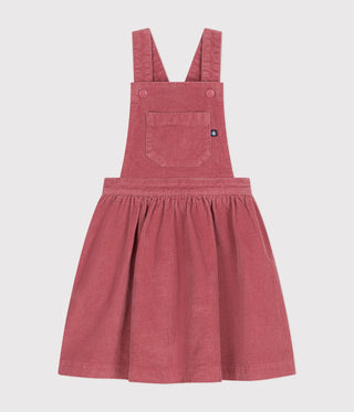 Girls' Corduroy Dungaree Dress