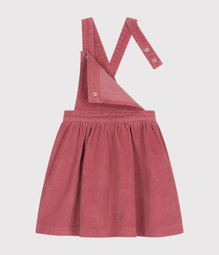 Girls' Corduroy Dungaree Dress