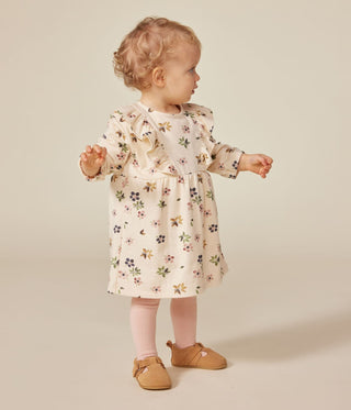 Babies' Long-Sleeved Tube Knit Dress