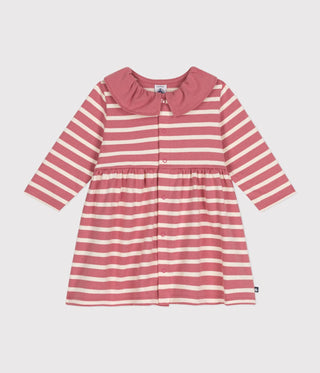 Babies' Long-Sleeved Thick Jersey Dress