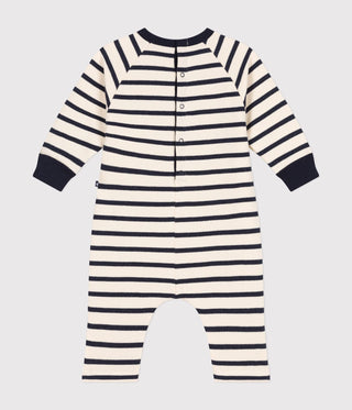 Babies' Long-Sleeved Fleece Jumpsuit