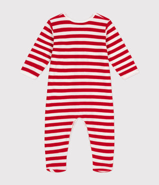 Babies' Velour Christmas Pyjamas