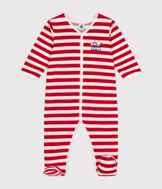 Babies' Velour Christmas Pyjamas