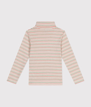 Girls' Cotton Polo Neck