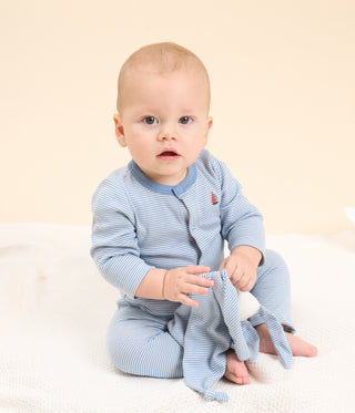 Babies' Cotton Cardigan, Trousers and Comforter Gift Set