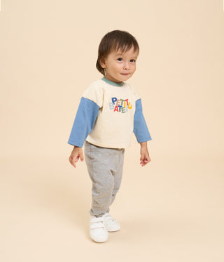 Babies' Long-Sleeved Fine Jersey T-Shirt