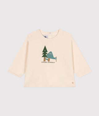 Babies' Long Sleeved T-Shirt In Fine Jersey