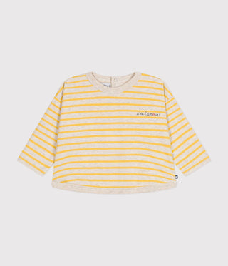 Babies' Long-Sleeved Tube It Stripy T-Shirt