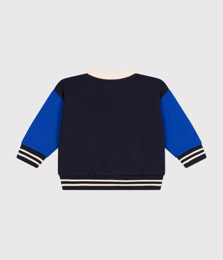 Babies' Fleece Varsity-Style Jacket