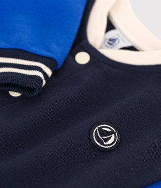 Babies' Fleece Varsity-Style Jacket