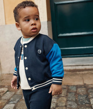 Babies' Fleece Varsity-Style Jacket