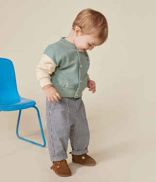 Babies' Varsity-Style Fleece Jacket