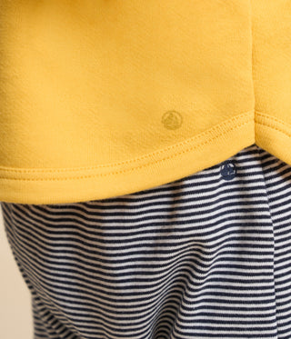 Babies' Stripy Organic Cotton Trousers