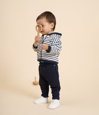 Babies' Quilted Tube Knit Trousers