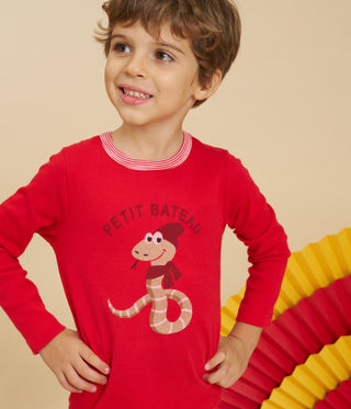 Children's Long-Sleeved Cotton Pyjamas