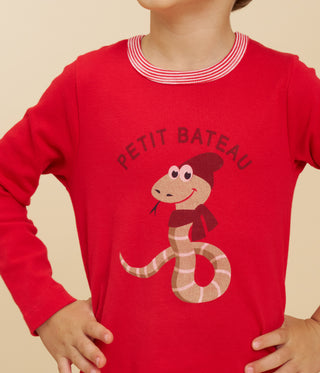 Children's Long-Sleeved Cotton Pyjamas