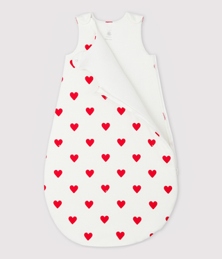 Babies' Tog 2 Heart-Patterned Cotton Sleeping Bag
