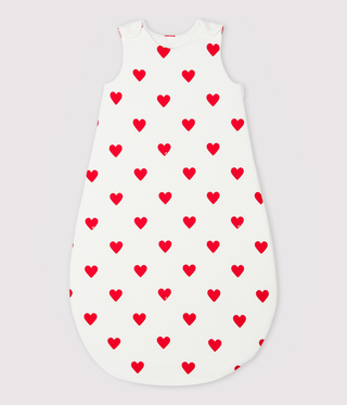 Babies' Tog 2 Heart-Patterned Cotton Sleeping Bag