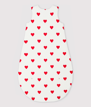 Babies' Tog 2 Heart-Patterned Cotton Sleeping Bag