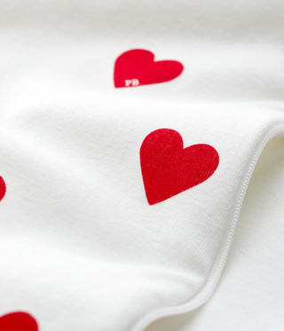 Babies' Tog 2 Heart-Patterned Cotton Sleeping Bag