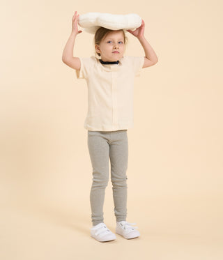 Girls' Leggings In Cotton With Elastane