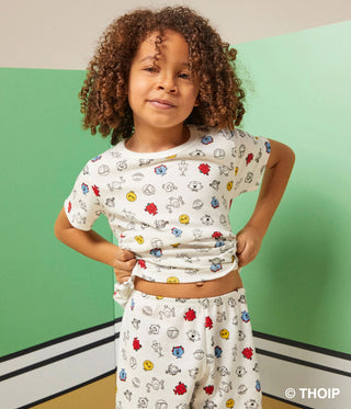 Children's Mr. Men and Little Miss Short-Sleeved Cotton Pyjamas