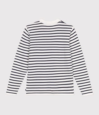 Women's Striped Cotton Sailor-Striped Jumper