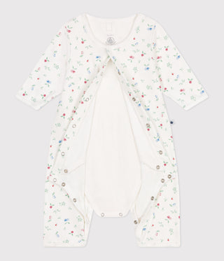 Babies' Footless Cotton Bodyjama