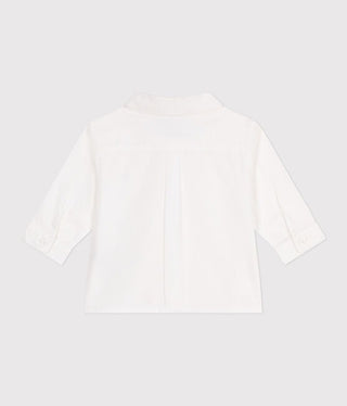 Babies' Plain Cotton Shirt 