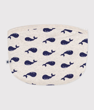 Whale Paris-Themed Clutch Bag