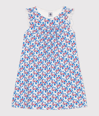 Children's Floral Cotton and Lyocell Nightdress