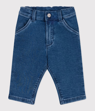 Babies' Trousers in Denim with Elastane