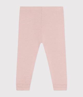 Babies' Plain Cotton Leggings