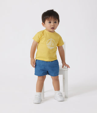 Babies' Light Denim Shorts