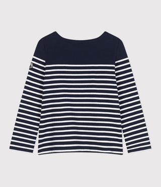 Women's Long-Sleeved Cotton Breton Top