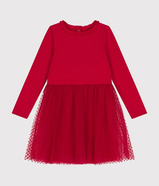 Girls' Long-Sleeved Dress