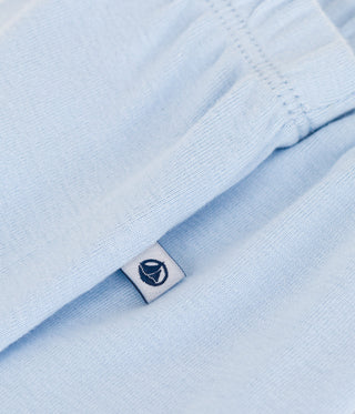 Babies' Plain Cotton Trousers with Feet