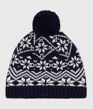 Children's Woollen Jacquard Hat