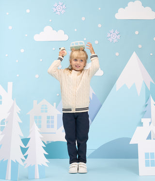 Children's Cashmere Cable Knit Cardigan