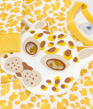 Children's Long-Sleeved Leopard Print Cotton Fancy Dress Pyjamas 