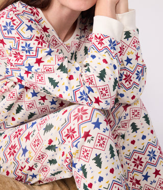 Women's Christmas Print Cotton Pyjamas