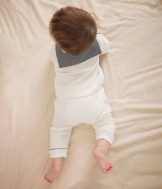 Babies' Two-Piece Pyjamas With a Sailor Collar