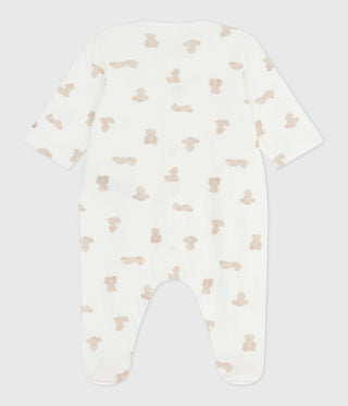 Babies' Bear Printed Pyjama Suit