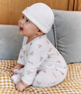 Babies' Bear Printed Pyjama Suit