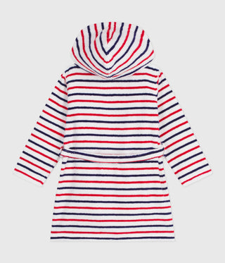 Children's Stripy Cotton Terry Bathrobe