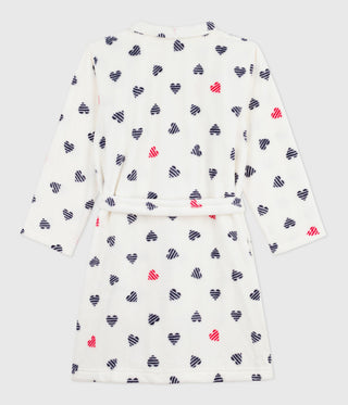 Children's Heart Printed Fleece Dressing Gown