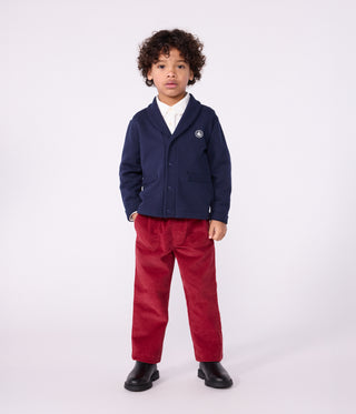 Children's Plain Cotton Cardigan