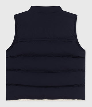 Babies' Reversible Sleeveless Puffer Jacket