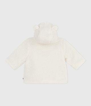Babies' Padded Sherpa Coat With a Hood 